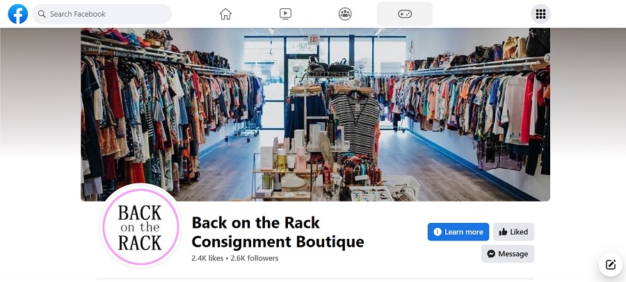 back on the rack consignment boutique facebook 