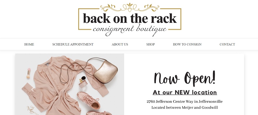 back on the rack consignment boutique