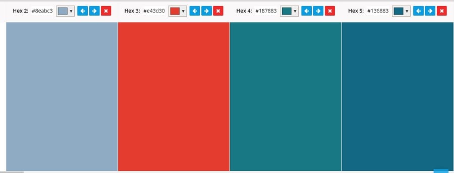 best color schemes for websites example instructure hex codes