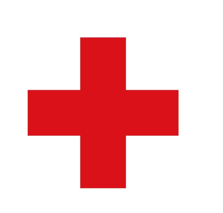 red cross geometric logo